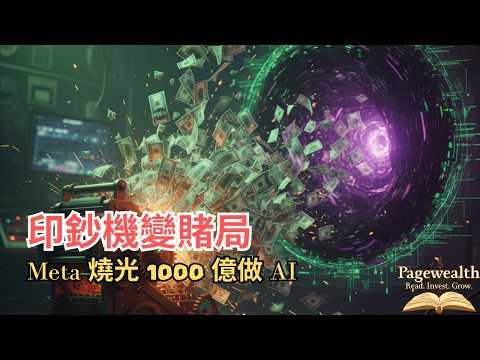史上最貴豪賭！Meta 燒光 1000 億做 AI，是天才還是瘋子？「Pagewealth」